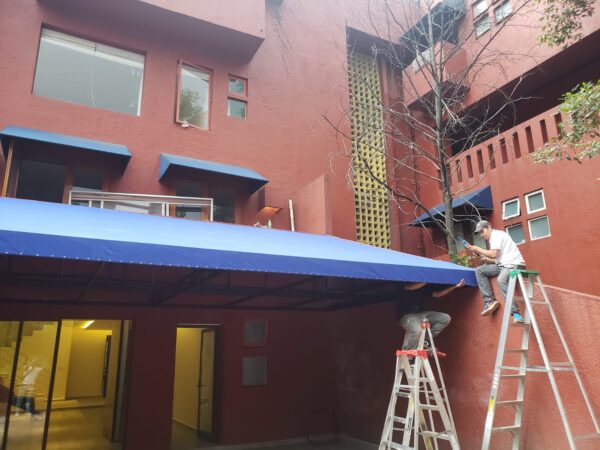 TOLDO FIJO - INSTALACIÓN